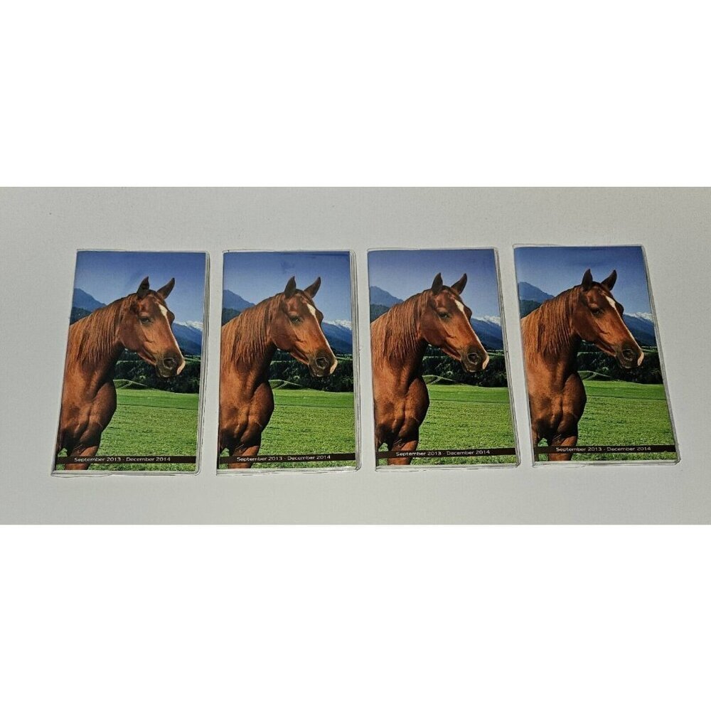 Sept 2013-Dec 2014 Horse Pocket Calendar Lot Prop (dates line up with 2024/2025)